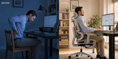 Chaise ergonomique inclinable